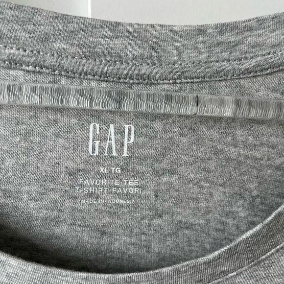 Gap‎ Womens Favorite Tee Gray XL NWT - Picture 7 of 13